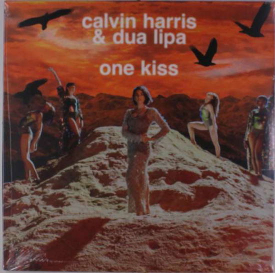 Cover for Calvin Harris &amp;  Dua Lipa · One Kiss (PICTURE DISC) (WINYL) [Picture Disc edition] (2018)