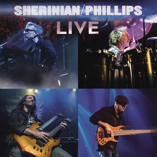Sherinian / Phillips Live - Sherinian, Derek & Simon Phillips - Musiikki - INSIDEOUTMUSIC - 0196588179211 - perjantai 25. elokuuta 2023