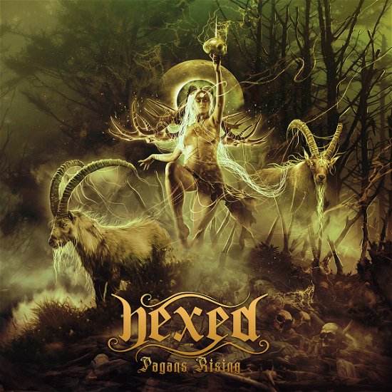 Cover for Hexed · Pagans Rising (Gold Vinyl + 2 Booklets) (LP) (2023)