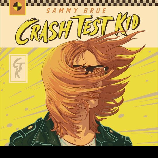 Cover for Sammy Brue · Crash Test Kid (INDIE EXCLUSIVE / YELLOW SPLATTER VINYL) (LP) [Coloured edition] (2020)