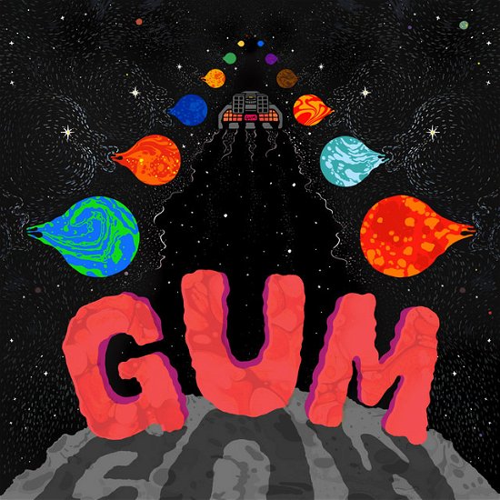 Cover for Gum · Delorean Highway (LP) [Coloured edition] (2022)