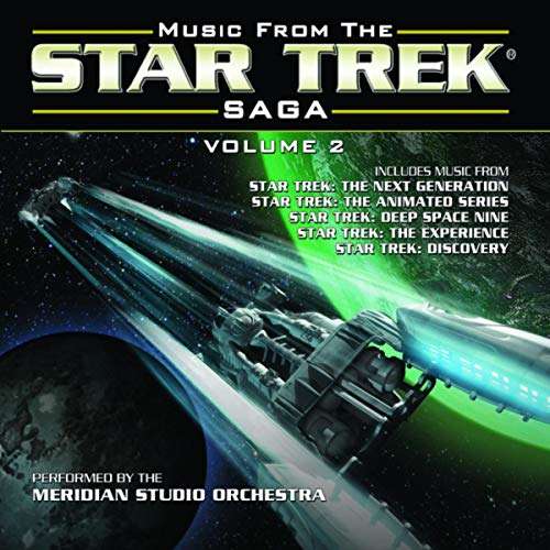 Music from the Star Trek Saga 2 - Meridian Studio Orchestra - Musik - BSX Records Inc - 0712187491211 - 9. November 2018