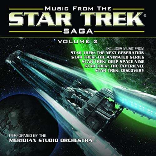 Music from the Star Trek Saga 2 - Meridian Studio Orchestra - Música - BSX Records Inc - 0712187491211 - 9 de novembro de 2018