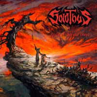 Cover for Solothus · Realm Of Ash And Blood (Clear / Red Vinyl) (LP) [Coloured edition] (2020)