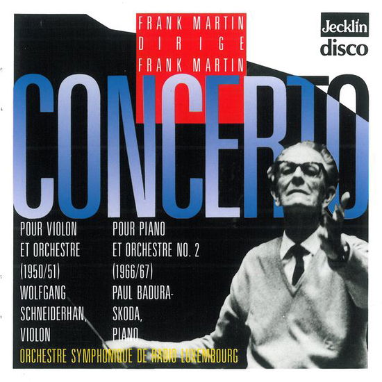 Cover for Frank Martin · Concerto pour violon / concerto pour (CD) (2018)