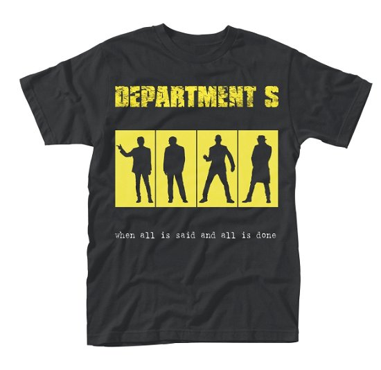 Cover for Department S · Said and Done (T-shirt) [size M] [Black edition] (2016)