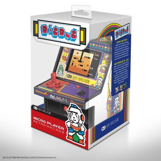 Cover for Dreamgamer · 6” Collectible Retro Dig Dug Micro Player (ACCESSORY)