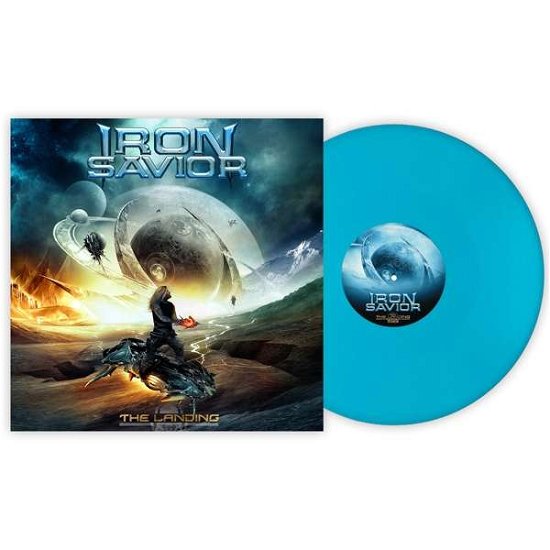 Cover for Iron Savior · Landing (LP) [Coloured edition] (2017)