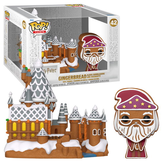 Pop Town Harry Potter Gingerbread Dumbledore & - Pop Town Harry Potter Gingerbread - Merchandise - Funko - 0889698800211 - October 16, 2024