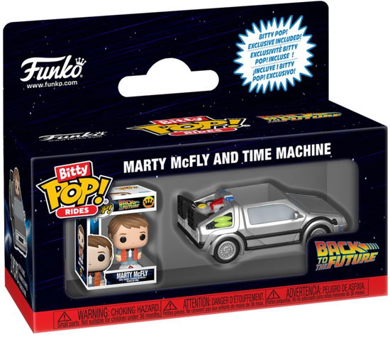 Cover for Bitty Pop Ride Back to the Future · Bitty Pop Ride Back to the Future Time Machine (Funko POP!) (2025)