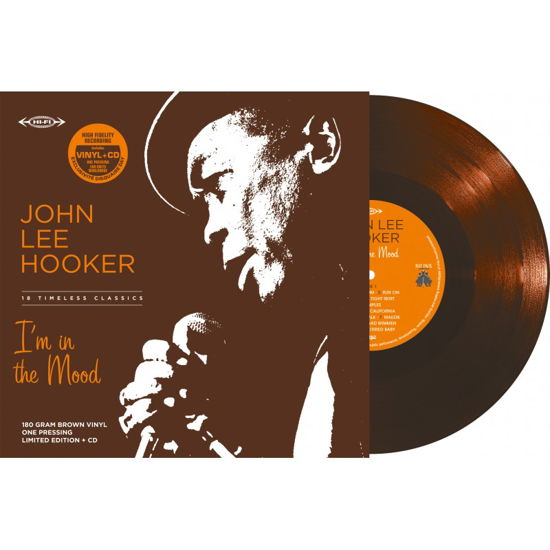 Cover for John Lee Hooker · I'M In The Mood - LP+CD (LP/CD) [RSD 2024 Brown Vinyl edition] (2024)