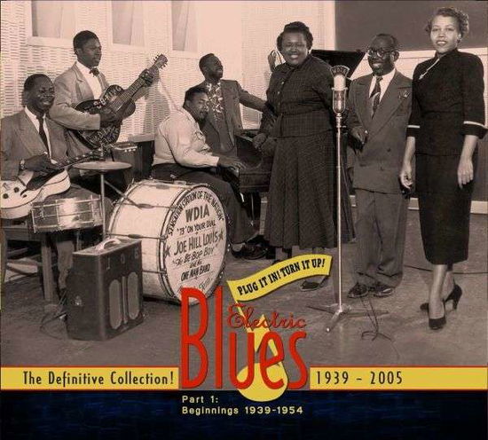 Cover for Electric Blues 1939-54 (English) 1 / Various · Electric Blues, Vol. 1 (English) (3cd) (CD) [Digipak] (2025)