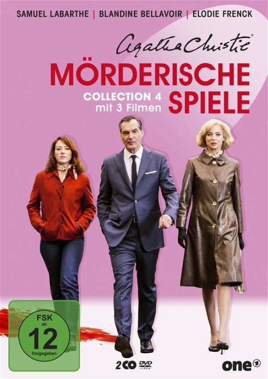 Cover for Labarthe,samuel / Bellavoir,blandine / Frenck,elodie · Agatha Christie-mörderische Spiele Col.4 (DVD) (2018)