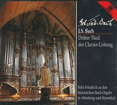 Cover for Johann Sebastian Bach · 3.Theil Clavier-Uebung (CD) (2013)