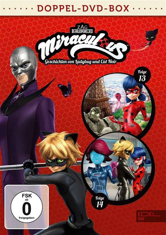 Cover for Miraculous · Miraculous-dvd-doppel-box-folgen 13+14 (DVD) (2019)
