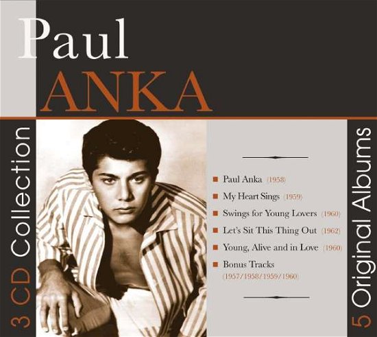 Cover for Paul Anka · 5 Original Albums (CD) (2015)