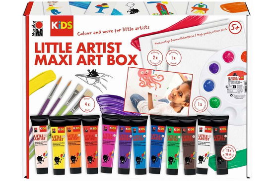 Kids Little Artist Maxi Art Box (828111) - Marabu - Produtos -  - 4068247003211 - 