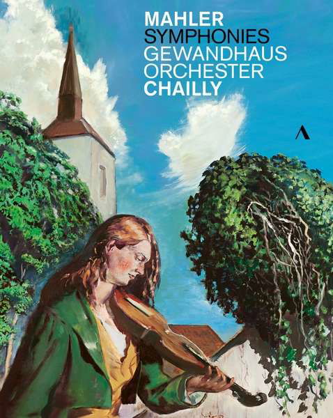 Cover for Chailly, Riccardo / Gewandhausorchester Leipzig · Mahler Symphonies 1, 2, 4-9 (Blu-Ray) (2021)