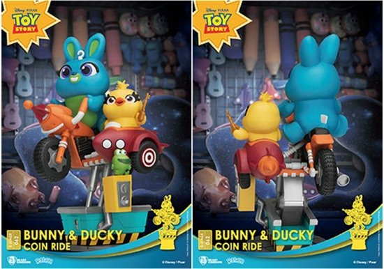 Cover for Toy Story · DISNEY - D-Stage Bunny &amp; Ducky Coin ride - 16cm (Leketøy) (2020)