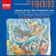 Cover for Simon Rattle · Stravinsky:The Firebird (CD) (2008)