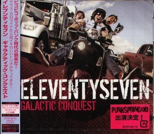 Cover for Eleventyseven · Galactic Conquest (CD) (2008)