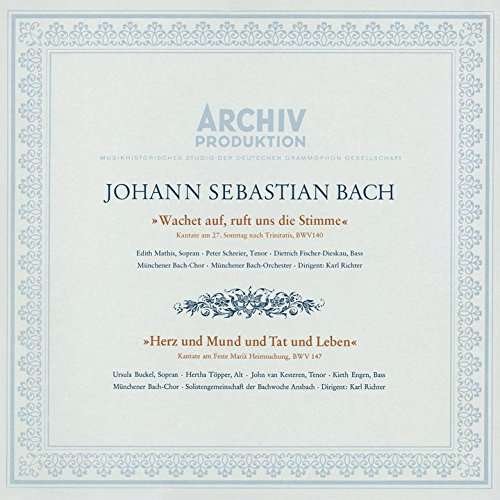 Cover for Bach / Richter,karl · Johnann Sebastian Bach: Cantatas (CD) (2017)