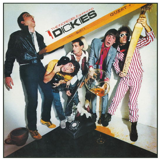 Cover for The Dickies · Incredible Shrinking Dickies (LP) [Red Vinyl edition] (2025)