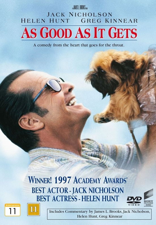 As Good As It Gets -  - Películas - JV-SPHE - 5051162336211 - 7 de noviembre de 2014