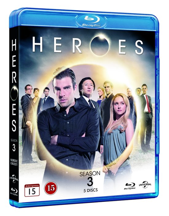 Cover for Heroes · Heroes - Season 3 (Blu-ray) (2015)