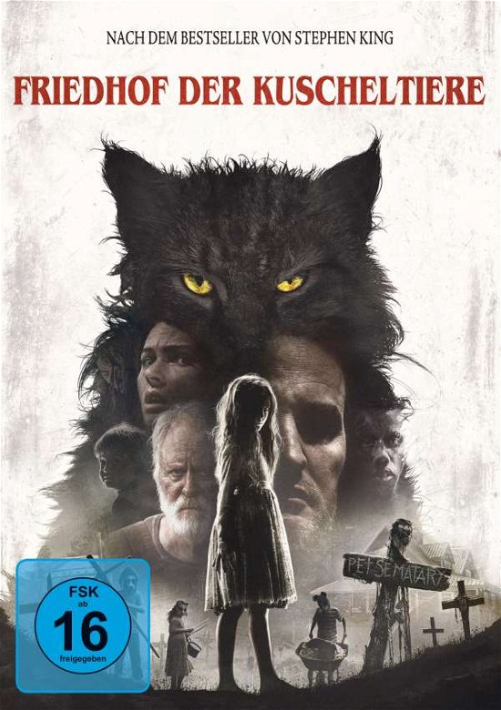 Cover for Jason Clarke,john Lithgow,amy Seimetz · Friedhof Der Kuscheltiere (DVD) (2019)