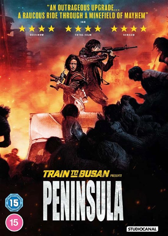 Cover for Train to Busan Presents - Peni · Train To Busan Presents - Peninsula (DVD) (2020)