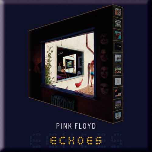 Pink Floyd Fridge Magnet: Echoes - Pink Floyd - Produtos - Perryscope - 5055295315211 - 17 de outubro de 2014