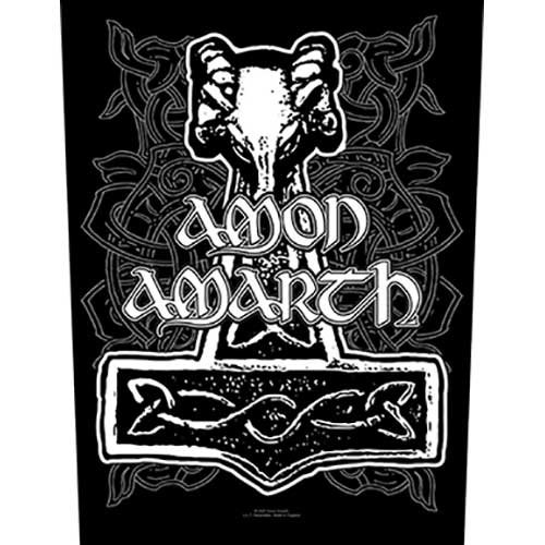 Cover for Amon Amarth · Hammer (Backpatch) (Patch) [Black edition] (2019)