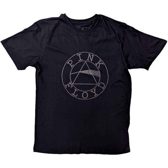 Pink Floyd Unisex T-Shirt: Circle Logo (Hi-Build) - Pink Floyd - Merchandise -  - 5056561075211 - March 10, 2023