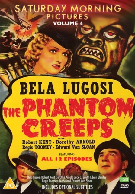 Cover for Ford Beebe · The Phantom Creeps (DVD) (2022)
