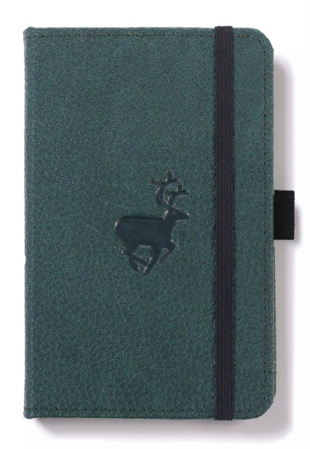 Cover for Wildlife A6 Pocket Green Deer · Dingbats A6 Pocket Wildlife Green Deer Notebook - Graphed (Stationery) (2018)