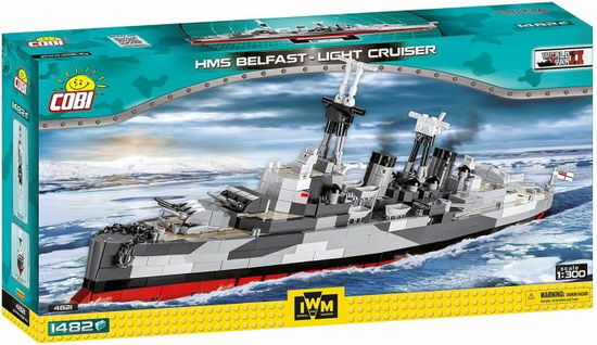 Cover for Cobi Toys · Cobi - World War Ii - Hms Belfast Light Cruiser 1,480 Pcs (Zabawki)