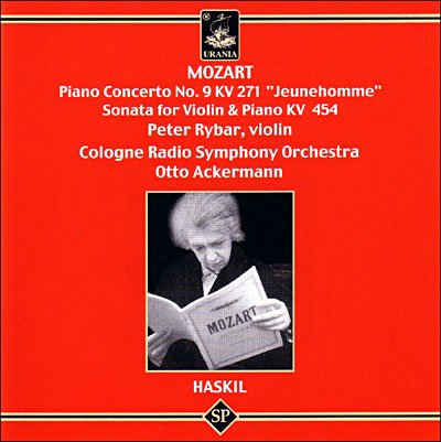 Cover for Mozart / Haskil / Rybar / Ackermann / Cologne Rso · Piano Concerto 9 / Sonata for Violin &amp; Piano (CD) (2004)