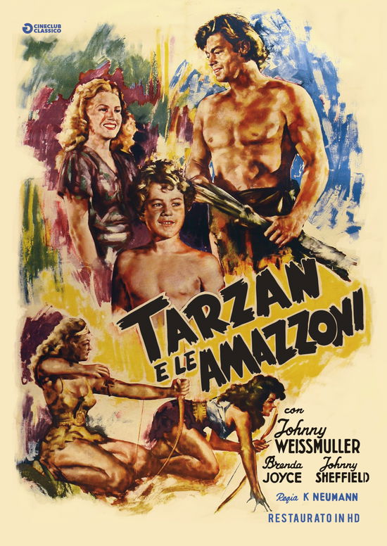 Cover for Tarzan E Le Amazzoni (Restaura (DVD) (2020)