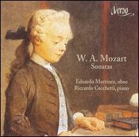 Cover for Caballer,Eduardo / Cecchetti,R. · MOZART: Sonatas para oboe (CD) [Japan Import edition] (2013)