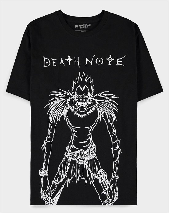 Men'S Short Sleeved T-Shirt - S Short Sleeved T-Shirts M Black - Death Note - Musik -  - 8718526379211 - 