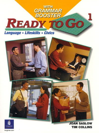 Cover for Saslow · Ready to Go 1 with Grammar Boost (Book) (2004)