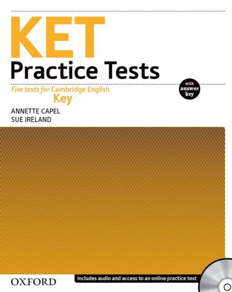 Cover for Annette Capel · KET Practice Tests:: Practice Tests With Key and Audio CD Pack - KET Practice Tests: (Book) (2010)