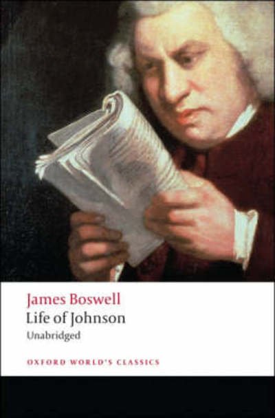 Cover for James Boswell · Life of Johnson - Oxford World's Classics (Paperback Book) (2008)