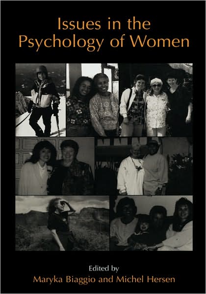 Cover for Maryka Biaggio · Issues in the Psychology of Women (Gebundenes Buch) [2000 edition] (2000)