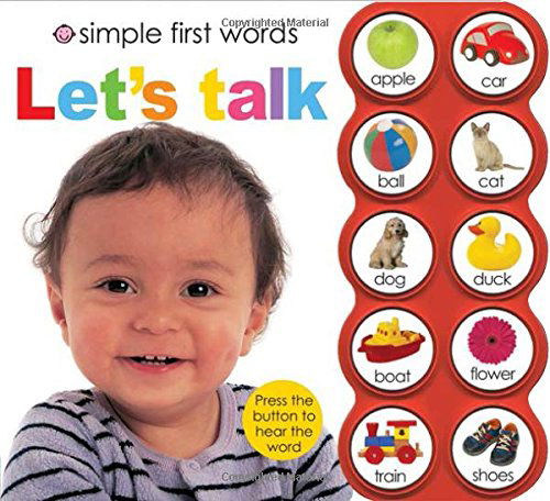 Simple First Words Let's Talk - Simple First Words - Roger Priddy - Books - St. Martin's Publishing Group - 9780312514211 - September 27, 2011