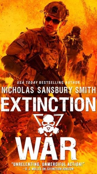 Cover for Nicholas Sansbury Smith · Extinction War - The Extinction Cycle (Paperback Book) (2017)
