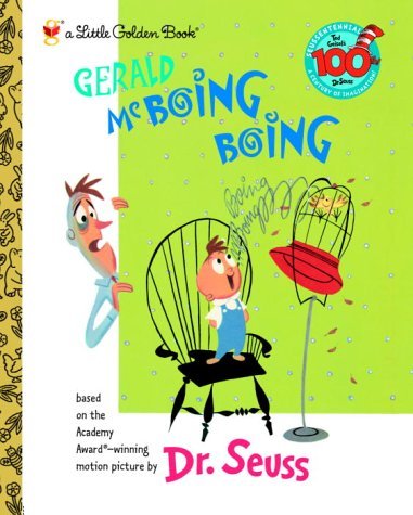 Gerald Mcboing Boing (Little Golden Book) - Dr. Seuss - Books - Golden Books - 9780375827211 - January 13, 2004