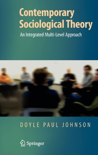 Cover for Doyle Paul Johnson · Contemporary Sociological Theory: An Integrated Multi-Level Approach (Hardcover Book) [2008 edition] (2008)
