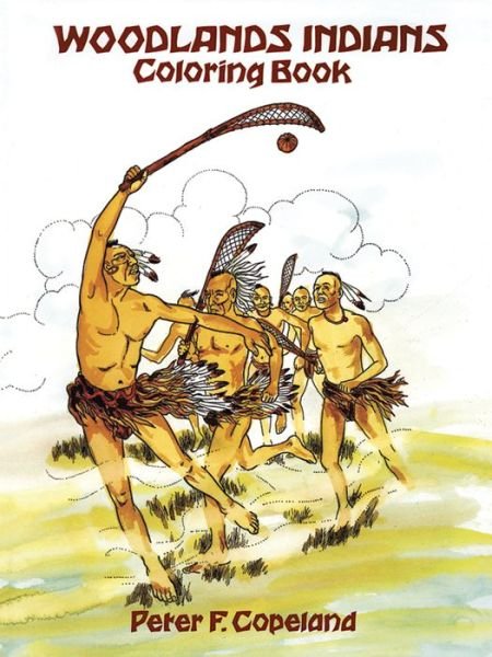 Woodlands Indians Colouring Book - Dover History Coloring Book - Peter F. Copeland - Koopwaar - Dover Publications Inc. - 9780486286211 - 28 maart 2003